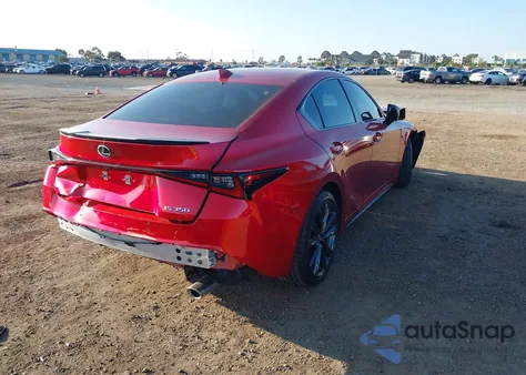 2025 Lexus Is 350 F Sport z USA, uszkodzony, nr VIN JTHGZ1B29S5085059